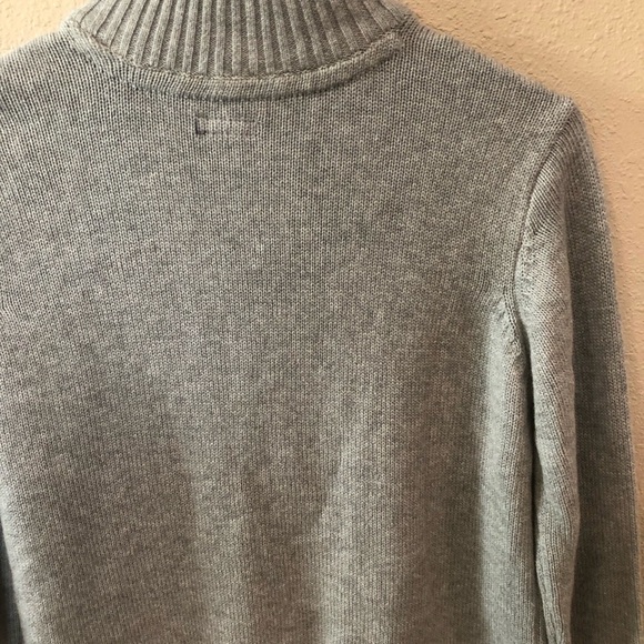 Tommy Hilfiger Big Boy’s Pull Over Gray Sweater Size M (12/14) 100% Cotton - Picture 6 of 12